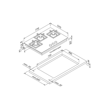 Blaupunkt By Hettich 5GH 75BB390