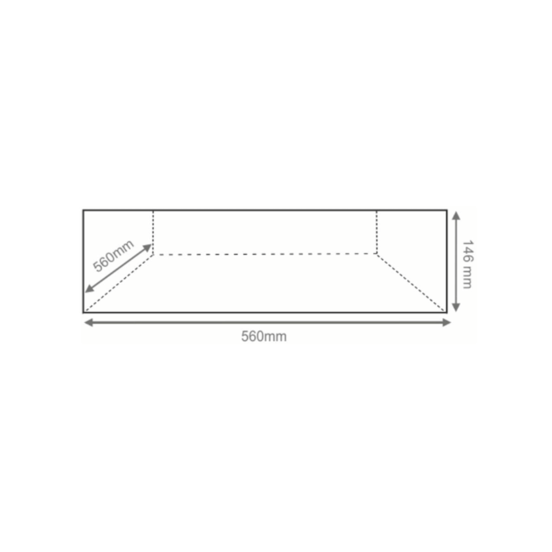 Elica EPBI WD 22L VETRO BK