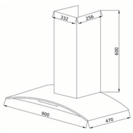 Elica GLACE ETB PLUS LTW 903 PB LED