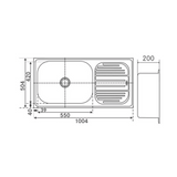 Franke 611 X OMNI Stainless Steel Sink 101.0153.116