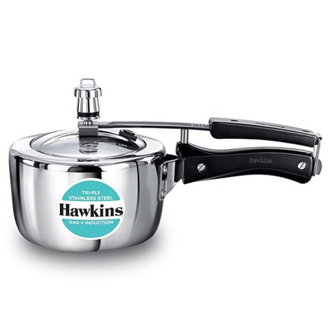 Hawkins Tri-Ply Stainless Steel 1.5 Pressure Cooker (HSST15)