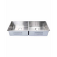 
 Franke BXX 2/120-42-42 EUROPEAN SATIN FINISH (915x450/36x18) Stainless Steel 1mm European Satin Finish Hand Made Double Bowl Sink 127.0577.938 