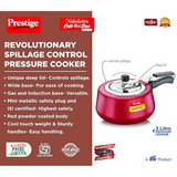 Prestige 3 Ltr Nakshatra Cute Red Duo Svachh Pressure Cookers (10765)
