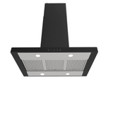 Faber Janus Isola BK 90cm  Hood Chimney with Baffle filter