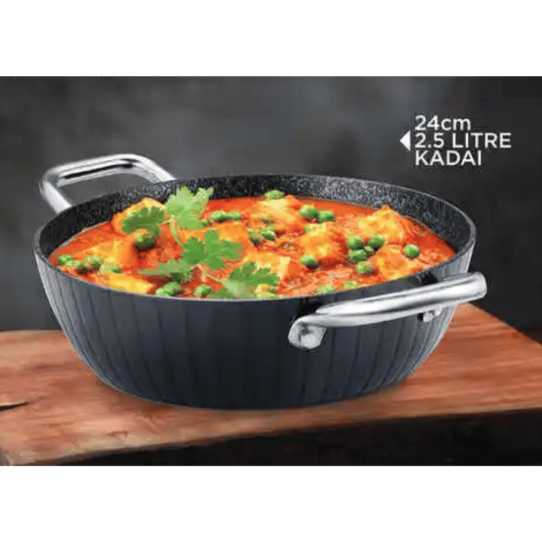 Prestige Non Stick Kadai with Glass Lid (37578)