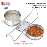 Hawkins Stainless Steel Two Dish Set Separators, Silver SDS3