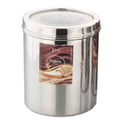 
JVL Stainless Steel Multipurpose Food Storage Classic Tin (CLT-3)
