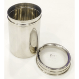 JVL Stainless Steel 750ml Vintage Clear Air Tight Canister With See Through Lid (VCC -2) 
