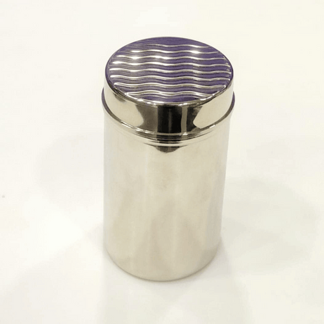 JVL Stainless Steel 450ml Vintage Designer Air Tight Canister With See Through Lid (VDC-1) 


