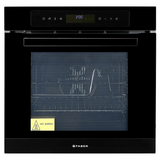 Faber HCT 653 CRR LBK EI AI 80 Liters Built-In Oven 10 cooking Functions Fully Sensor Touch Control BLACK
