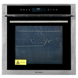 Faber FPO 621 SS 60 cm 83 Liters Built-In Oven 10 cooking Functions 260 Deg C Fully Electronic  Black Glass Finish