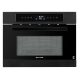 Faber FBIMWO 38L CGS BS 38 Liters Built-In Microwave Oven Fully Sensor Touch Control Electronic Three Layer Glass Door Black Glass Finish