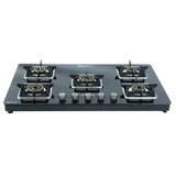 Shine Five Burner Gas Stove/Hob Top Auto Ignition