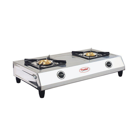 Buy Prestige Agni stainless steel Gas Stove at the lowest price in India at Apnidukaan.com, Save UPTO 50% Off, All India Free Shipping, Click here to see all of our exclusive deals.
