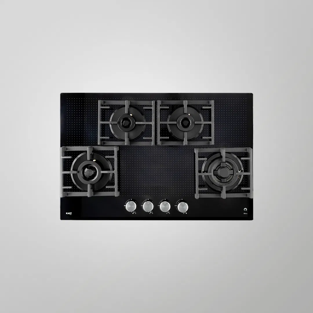 KAFF NVH 804 High Efficiency Full Brass Burners With FFD Built In Hob