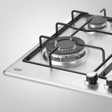 KAFF NE 4B 60 SS 4 Gas Burner With 1 Triple Ring Burner | Stainless Steel | Built In Hob