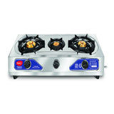 Buy Pigeon Trio Stainless Steel 3 Burner Gas Stove at the lowest price in India at Apnidukaan.com, Save UPTO 50% Off, All India Free Shipping, Click here to see all of our exclusive deals.
