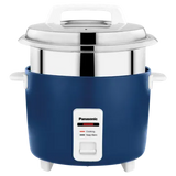 SR-WA18H(SB) 1.8L Electric Rice Cooker – Tri-Ply Stainless Steel Pan, Non-Stick Bowl, Keep Warm Function, Blue