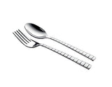 Shapes Zack Stainless Steel Spoons & Forks Set of 12 Pcs ( 6 Dinner Spoons & 6 Dinner Fork )