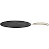 Bellini Plus Aura 5-Layer Non-Stick Flat Tawa, 28cm, Thickness 4mm - Induction Bottom-BGIN-31255-BK