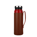 PROBOTT Thermosteel Vacuum Flask Hot & Cold Water Bottle with Carry Bag 750ml -Blood Red PB 750-11