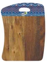 Curvy Acacia Wood Chopping Board / Serving Platter - 370mm
