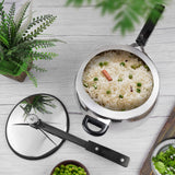 Europa Stainless Steel Inner Lid Pressure Cooker - 3 Litre