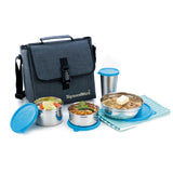 Signoraware Tote Bag steel Lunch Box