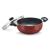 Prestige Omega Deluxe Kadai With Lid (240 mm)