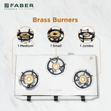 COOKTOP HILUX MAX 3BB SS