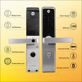 YDM 3115 AV Series Smart Lock (Silver)
