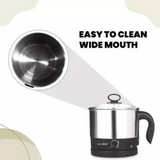 Greenchef Multi-Purpose Kettle 1.2 Litre (Sliver and Black)