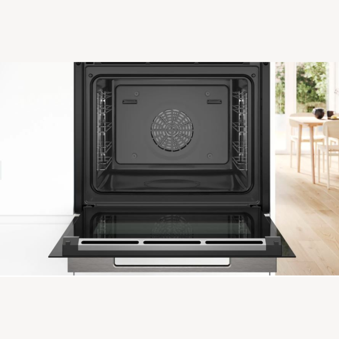 Bosch series 8 HSG7361B1 Built-in Combi steam oven 60cm Black