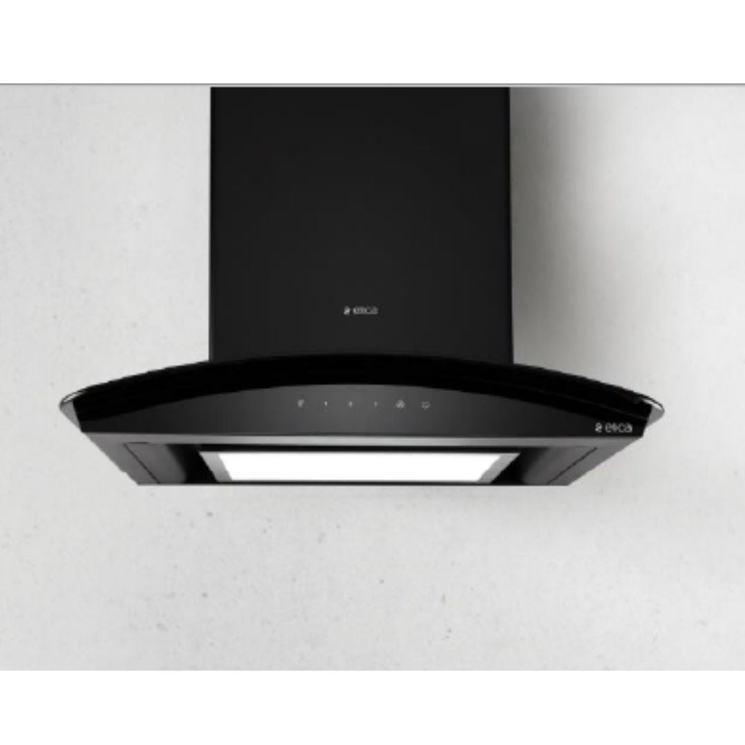 Elica Deep Silent Chimney Glace EDS PLUS HE LTW 60 NERO T4V LED P