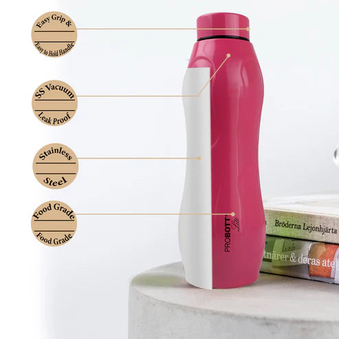 LITE Ocean 600ml Stainless Steel Water Bottle – Single Wall, BPA-Free, No Vacuum – PL 600-01