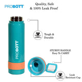 Rainbow 900ml Thermoses Vacuum Insulated Flask Sipper Bottle, Stainless Steel Water Bottle| PB 900-02