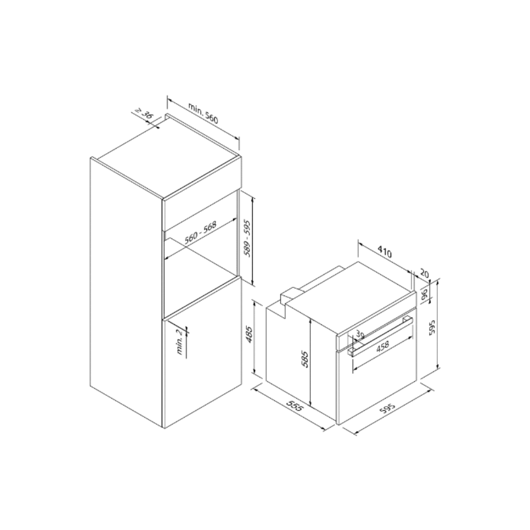 Blaupunkt By Hettich 5B36N 0250IN