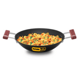 Hawkins 2 Litre Futura Hard Anodised Deep Fry Pan, Without Lid, Black, AD20