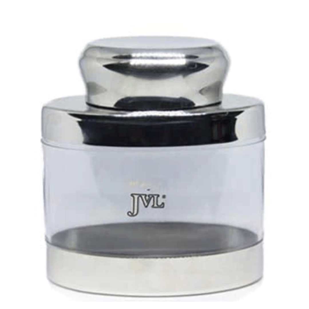 JVL Stainless Steel Air Tight Oval Canister 350ml (OVC-3)