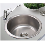 
Franke LUX 610 (440) Stainless Steel 1mm EUROPEAN SATIN FINISH  Round Single Bowl Sink 101.0253.181