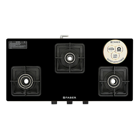 FABER HOB COOKTOP PRINCE PLUS 3BB BK