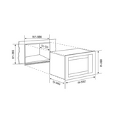 Glen MO 676 Built In Microwave with