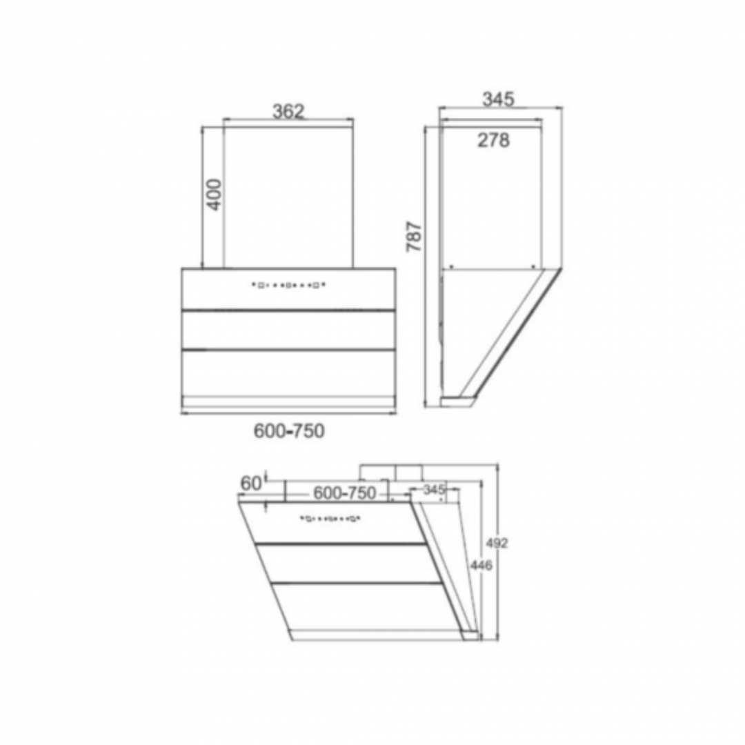 ELICA EFL-S751 ULTRA HAC LTW VMS