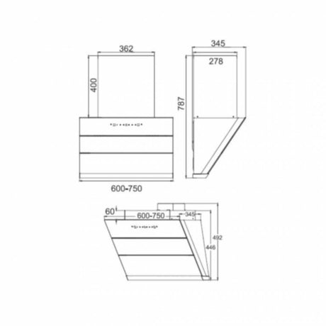 ELICA EFL-S751 ULTRA HAC LTW VMS