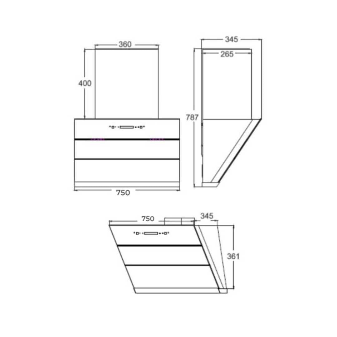 ELICA EFL-S751 BLDC HAC LTW VMS