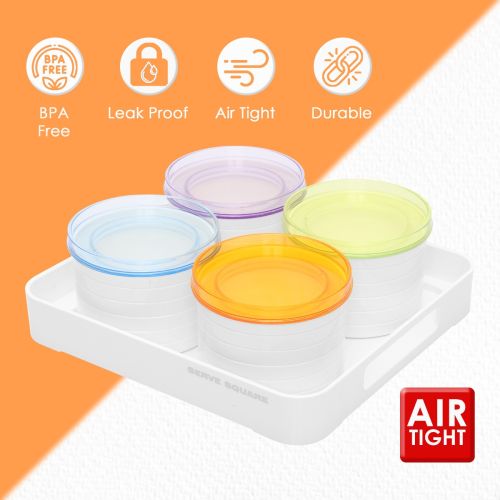 Jaypee plus SERVE SQUARE Capacity 2000 ml White