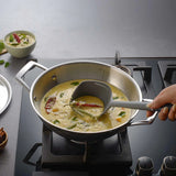 Tramontina Aeion 24cm Triply Kadai with SS Lid