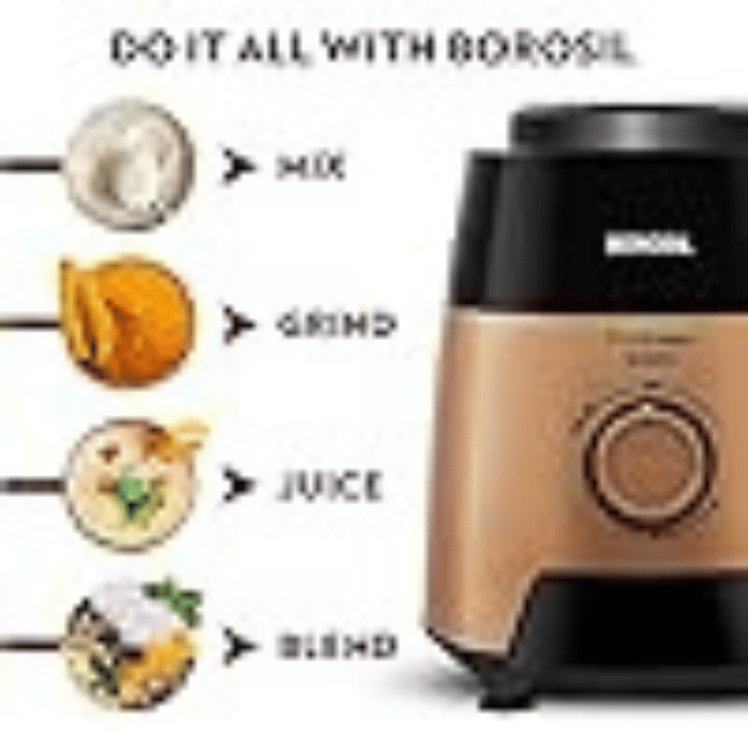 Borosil Fortuner 1000 W Mixer Grinder HAMG1000W01