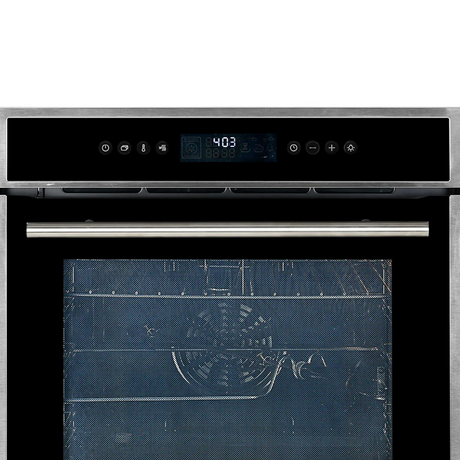 Faber FPO 621 SS 60 cm 83 Liters Built-In Oven 10 cooking Functions 260 Deg C Fully Electronic  Black Glass Finish