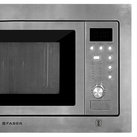 Faber FBI MWO 20L SG 20 Liters Built-In Microwave Oven Electric Control Stainless Steel Finish